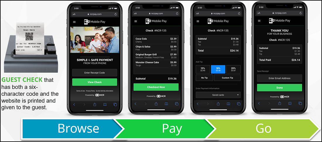 Aloha Mobile Pay Using NCR Mobile Pay NCR Docs